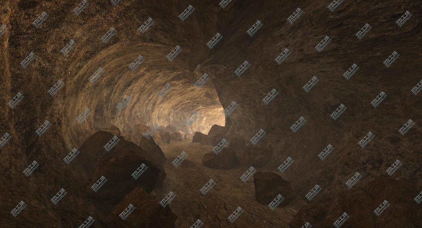 images/goods_img/20210313/3D Cave With Tunnel And Rocks model/2.jpg